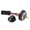 Throttle Motor Knob ABS Alloy Steel Standard Plug Fuel Selector Switch for Caterpillar CAT E312D2 E320D2 E330D2