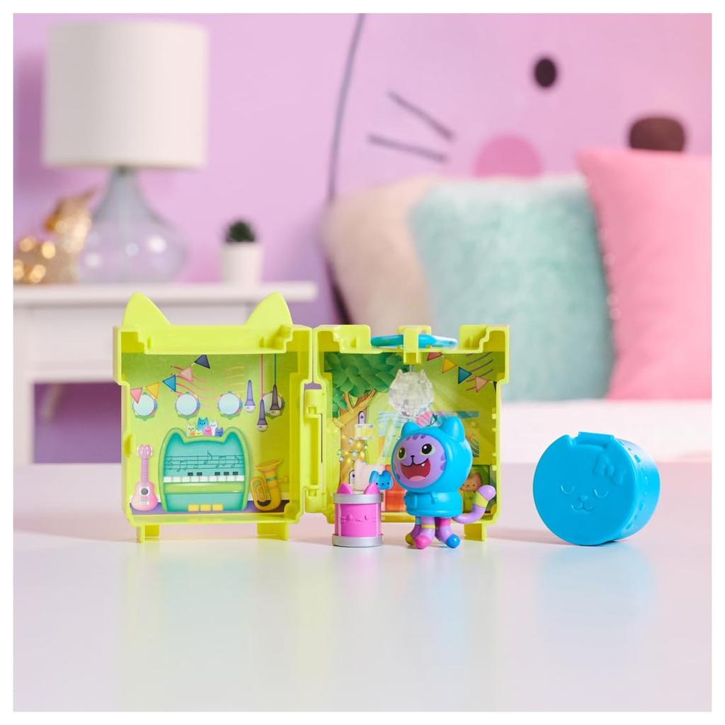 TAKARA TOMY Gabby's Dollhouse Connectable Mini House 2 DJ Catnip's Room