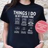 Things I Do In My Spare Time 3D Printing and Kids Tshirt, Funny Hobby Gifts for Him, Birthday Gift for Her