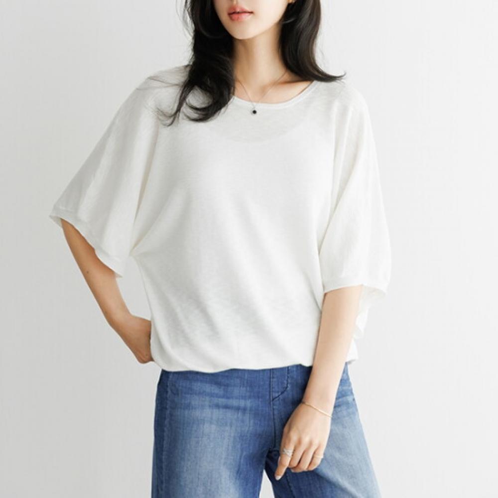 Dedra Round Neck Viscose Knit Knf3029