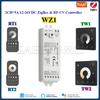 WZ1 Skydance 2CH*5A 12-36VDC ZigBee Wireless RF Dimmer LED Controller for Single Color Color Temperature LED Strip Light Lamp