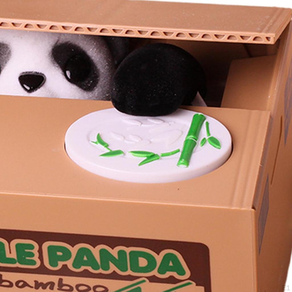 Piggy Bank Electronic Creative Saving Money Pot for Boys Girls Birthday Gift Panda