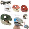 Realistic Movable Mouth Dinosaur Skull Mask - T. Rex Skeleton Design