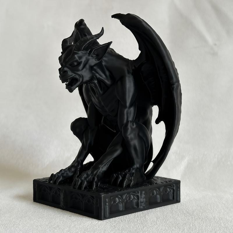 1‑Pack 3D‑Printed Mutant Bat Alien Guardian Figurine, Indoor‑Outdoor & Car Dashboard Decor, Creative Gift for Halloween, Christm