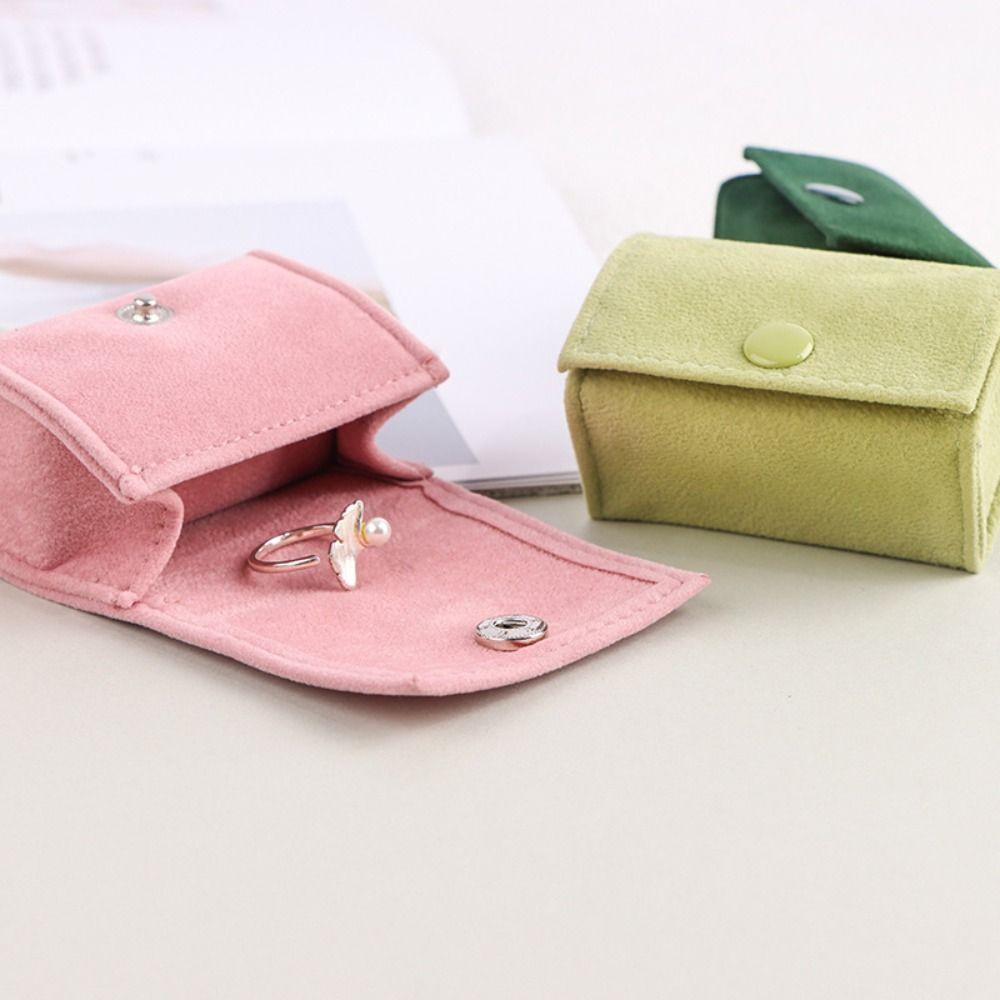 Portable Ring Jewelry Box Multi-purpose Jewelry Case Exquisite Mini Storage Box  Necklaces Case