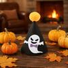 Halloween Pet Accessories Pointed Hat, Cute Ghost Witch Pumpkin Cat Pom-pom Hat for Cats And Small Dogs Holiday Party Accessory Lightweight