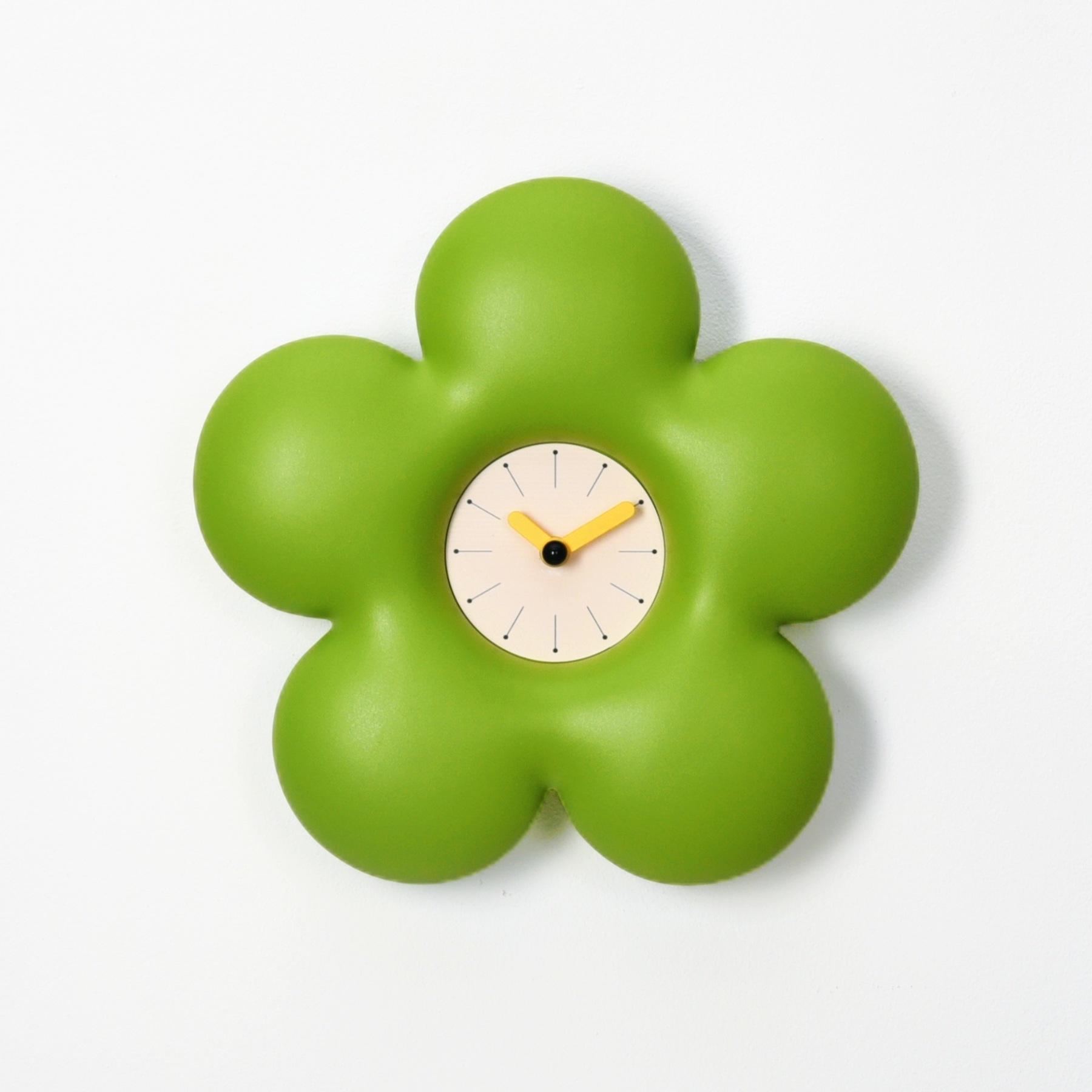 

Тривимірний Квітка Авокадо Зелений Креативні Декоративні Настінні Годинники Дофаміновий Модний Високоякісний Годинник Домашній М який Декоративний Годинник Avocado Green - 33 × 32cm - SZ17-6