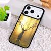 Animal Deer Art Phone Case for iPhone 17 Air 16 15 11 12 14 13 Pro Max Shockproof Cover