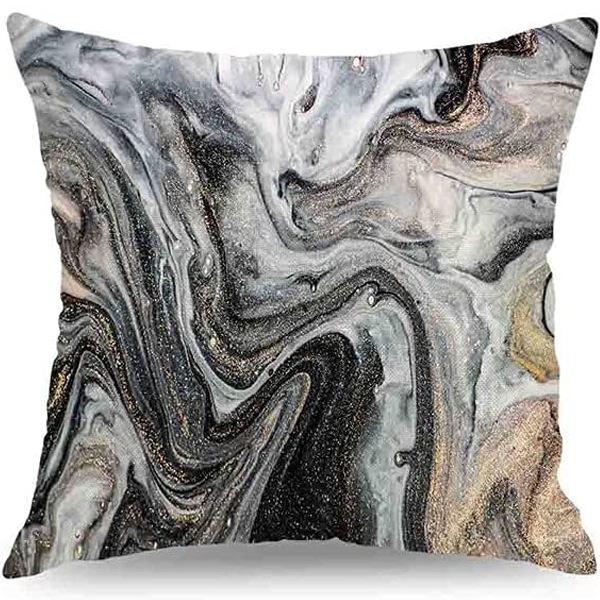 New Summer Hot-selling Light Luxury Series Simple Marble Sofa Bedside Cushion Pillow Cover