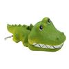Resin Crocodile Ornament for Home Office Aquarium Decoration with Oxygen Pump Connection