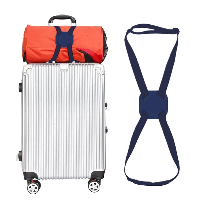 Popruh na zavazadla Elastický Nastavitelný Pás na kufr Pásková páska Popruh na upevnění zavazadel Bezpečný Pás proti krádeži Pro cestování