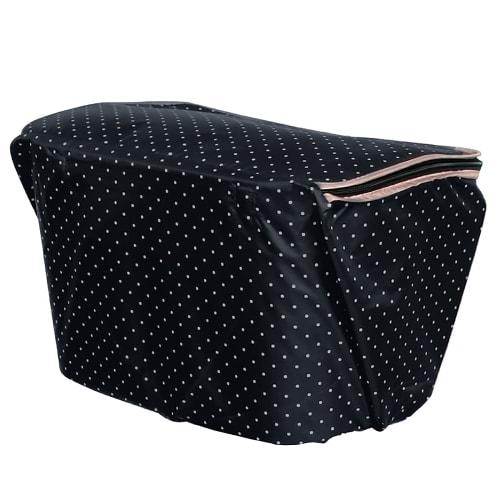 

Bicycle Basket Cover Fashion Basket Cover Wide Front Basket Black 34256
