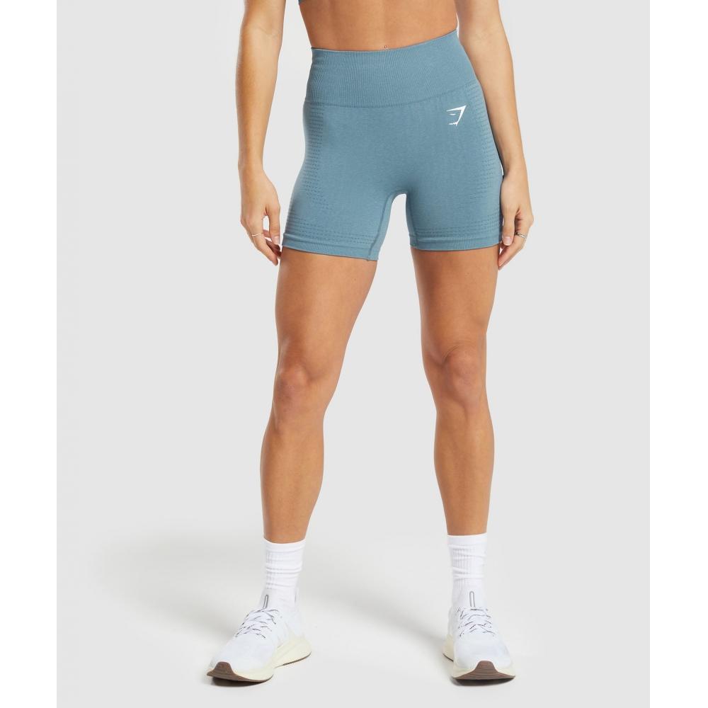 

Шорты GYMSHARK Vital Seamless 2.0 Faded Blue Marl B1A4J UCMH XS