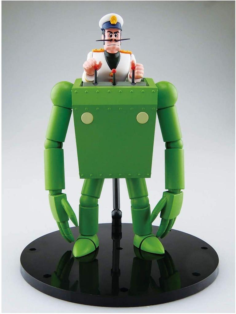 Aoshima Bunka Kyozai Future Boy Conan 4 Robonoid Captain Dice Version Maßstab Kunststoffmodellbausatz Co., Ltd. (AOSHIMA) Nein. 1/20