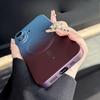 Applicable To Apple 17promax Gradient Magnetic Liquid Silicone Mobile Phone Case IPhone 16 Lens Film Protection Case