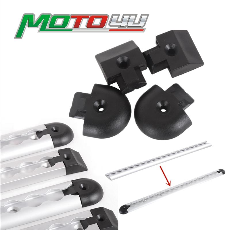 Airline Rail Plug Anchor Track end Plastic Finish For The Rail Anti-collision Round / Square Motorcycle Traile Accessories