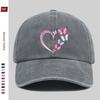 Pc Pcs Heart  Butterfly Print Baseball Cap Suitable for Dating Travel Outdoor Sports Beach Vacations Parties  Adjustable