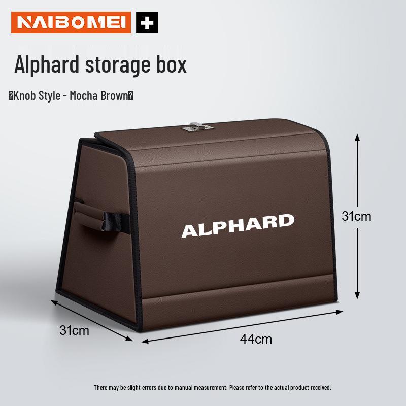 Toyota Alphard Trunk Organizer and Storage Box
