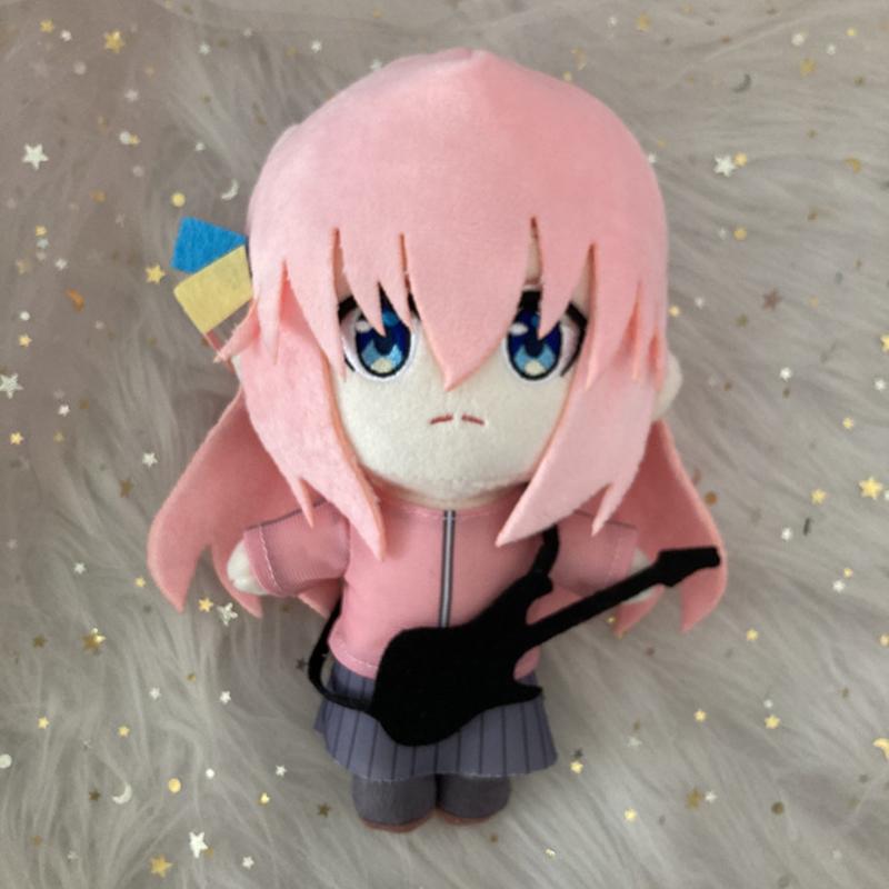 20 см Аниме Bocchi The Rock Плюшевые игрушки Гото Ии Игра Фигурка Ямада Гитара Герой Почи Одинокий Рок Набивная кукла Игрушки для детей Подарок 20cm