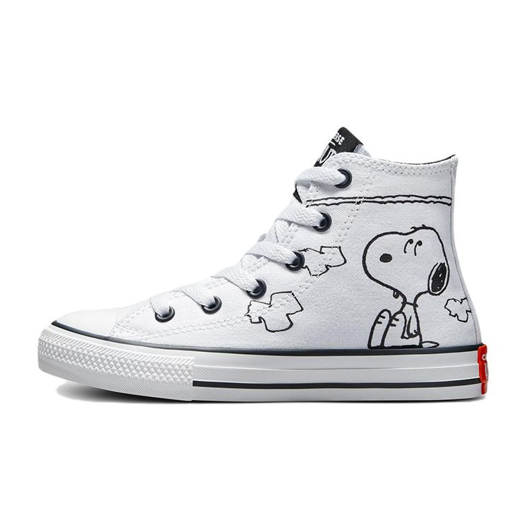 Converse Arašídy X Chuck Taylor All Star High Top Plátěné Boty Dětské Tenisky Bílá Černá A01869C