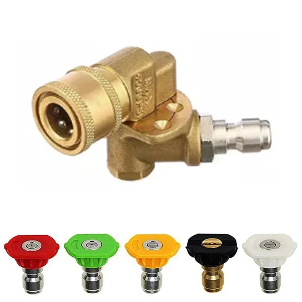 

Metal High Pressure Washer Accessory Kit with 5 Nozzles and Quick Connect Coupler Designed to Handle 4500 PSI Cleaning Work China Mainland