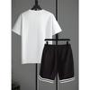 Summer Best-selling Children's Short Sleeved Shorts Set with Letter Patterns Printed On Them