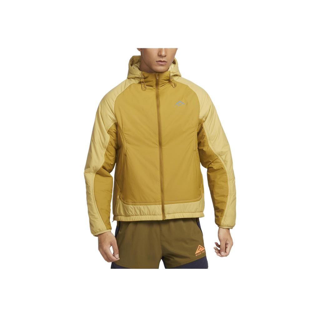 Nike Therma-Fit Primaloft Fashion Versatile Casual Jacket Men Jacket Copper Infinite-Gold Black FZ0004716
