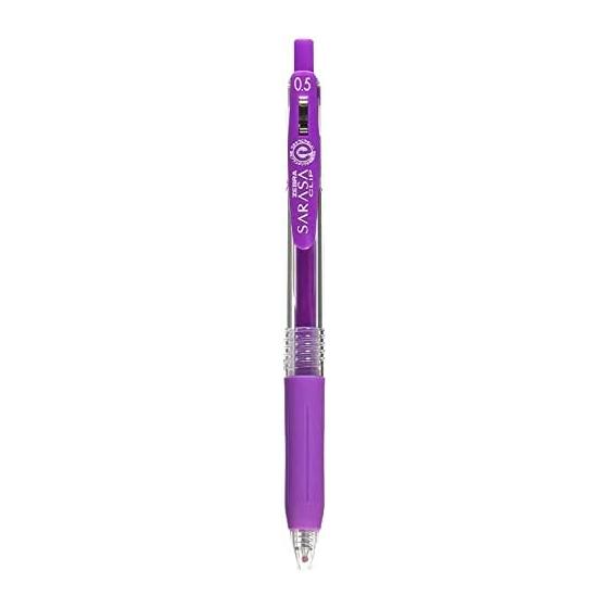 Zebra Gel Ballpoint Pen Sarasa Clip 0.5 Purple JJ15-PU
