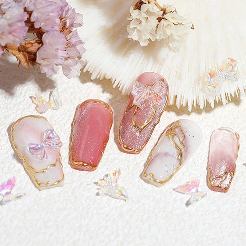 Forma do zdobienia paznokci 3D Silikonowa Kombinacja Forma Dekoracyjna Łuk do Zdobienia Paznokci Narzędzie do Tworzenia Zdobień Paznokci Silikonowy Szablon do Rzeźbienia Forma