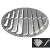Stainless Steel Outdoor AC Condenser Wind Deflector Anti-Direct Blowing Air Vent Louver Cover Heat Pump Airflow Baffle Protector