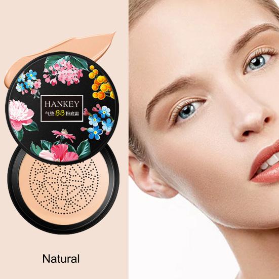 20g Foundation Base Cream Long Lasting Oil-control Compact Small Mushroom Head Cushion Foundation for Wedding