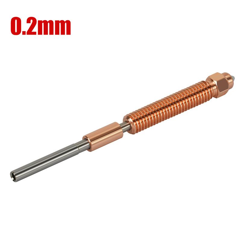 For Creality K2 Plus Nozzle Quick-Swap Nozzle Kit Hardened Steel Nozzle All-Metal High-Flow Printing For Creality 3D Printers