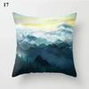 Luxury Home Decor Pillow Cover Living Room Sofa Cushion Cover Mountain Forest Pattern Cushion Cover