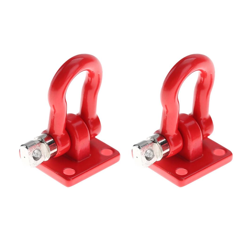 4PCS   Lock Catch for RC Climbing Crawler Car Assemble Replace Parts Red