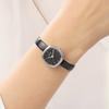 Pocheleidi Women'S Mesh Band & Leather Band Wristwatch 5-Piece Set Fm2015Bk-Set
