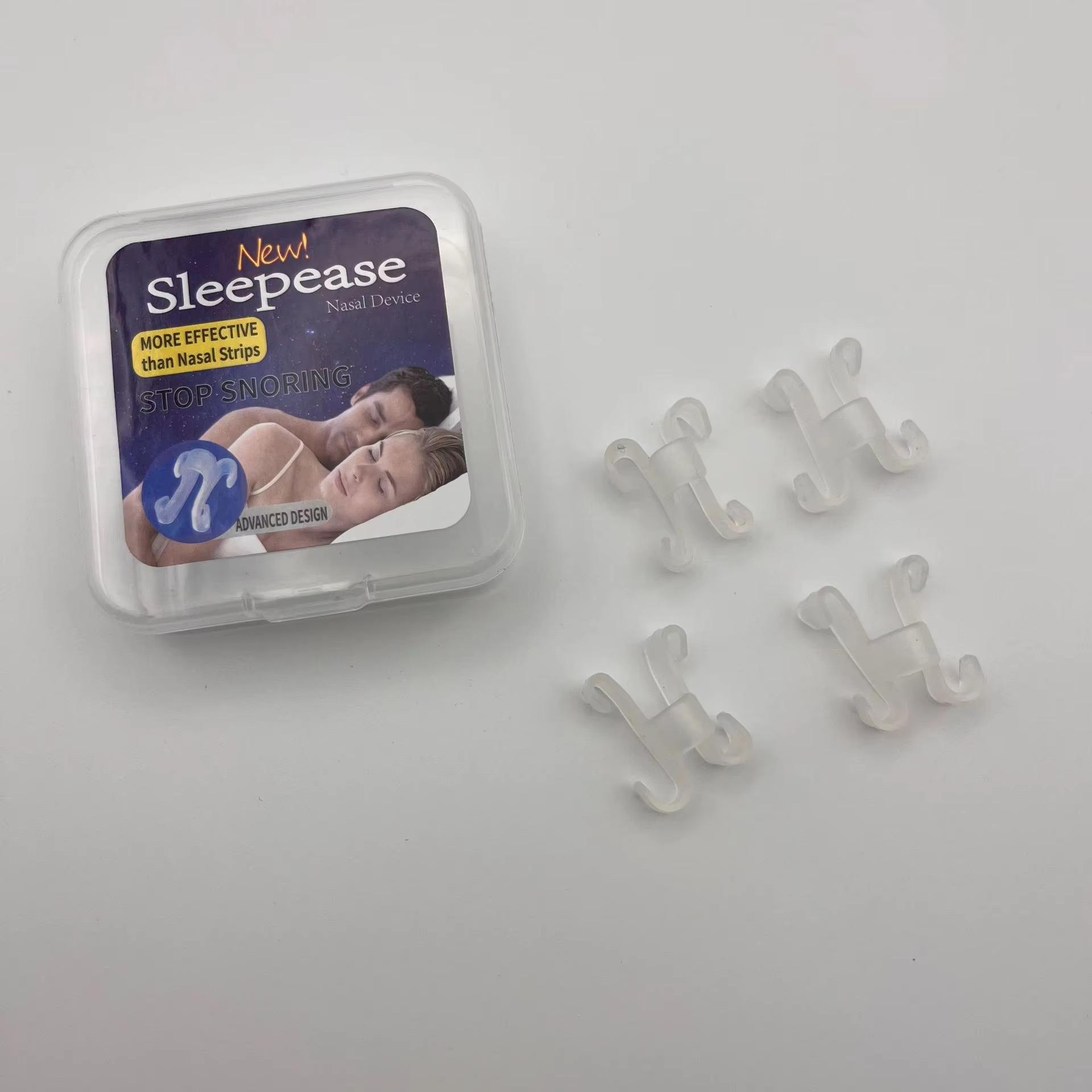 

Durable And Safe Reusable Snoring Device Enjoy A Peaceful Night Sleep Anti Snoring Breathe Easy Sleep Aid Nose Clip Nasal Dilators Device 4PC