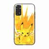 Black Case for OPPO Reno 8 6 5 4 Pro Plus Find X3 A17 A3 A31 A38 A40 A53 A54 A55 A74 A76 A78 A77 A80 A94 A95 A96 Lite K-88 Pikachu Pokemon