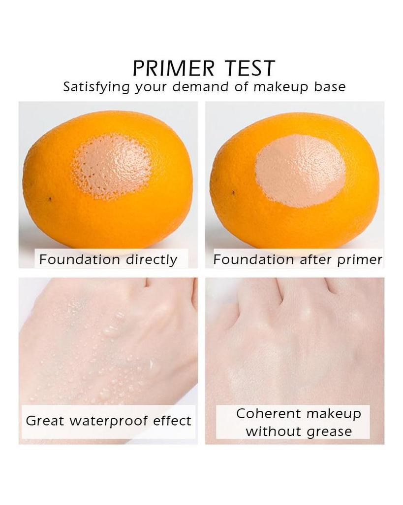 3-Farben-Isolationscreme, Gesichts-Make-up-Basiscreme, 40 g, dauerhaft feuchtigkeitsspendend, wasserfest, ölkontrollierend, zart feuchtigkeitsspendend und aufhellend für den Hautton