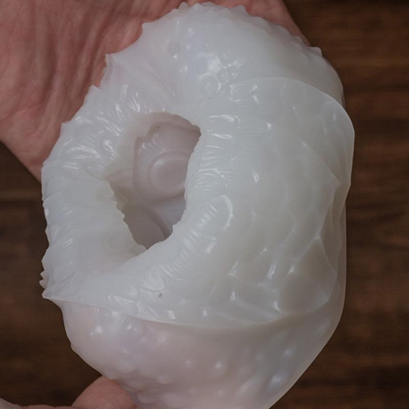 Flexible Silicone Mold Realistic Owl Figurine Candle Crafting Mould Animal Theme Epoxy Resin Mold for Handmade Crafts