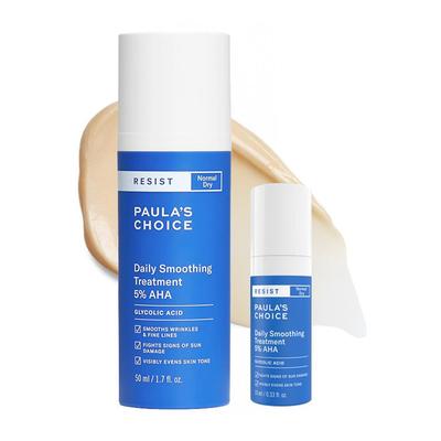 Tägliche Glättungsbehandlung 5% AHA (50 ml + 10 ml) – Sanftes Glykolsäure-Peeling für strahlende Haut, Koreanisch