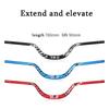 Mountain Bicycle Handle Bar Handlebar 90mm Tall Angle Handlebar 720/780mm Handle MTB Accessories MTB Parts Bicycle Handle