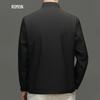 Romon Men's Stand Collar Business Casual Jacket