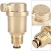 Brass Exhaust Valve DN15 Air Vent Valve Durable Side Row Type  Water Heater