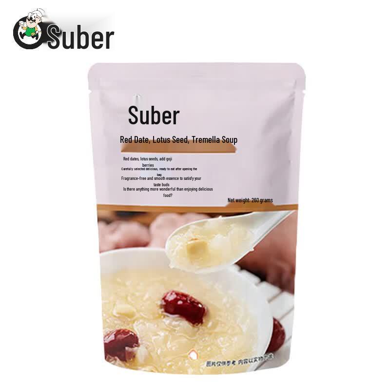 Subor Red Date Lotus Seed White Fungus Soup (10-pack)