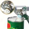 Heavy Duty Manual Metal Can Opener, Ergonomic Extra Long Handle With Oversized Easy-Grip Knob For Large Food Cans Household Kitchen Gadget