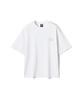 GAKKAI UNIONS Sunset Western Button Short Sleeve T-Shirt White
