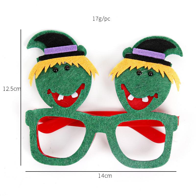 

Новые очки на Хеллоуин Детские забавные костюмы для вечеринок Фотореквизит Декоративные товары Череп и тыква Вечеринка на День привидения