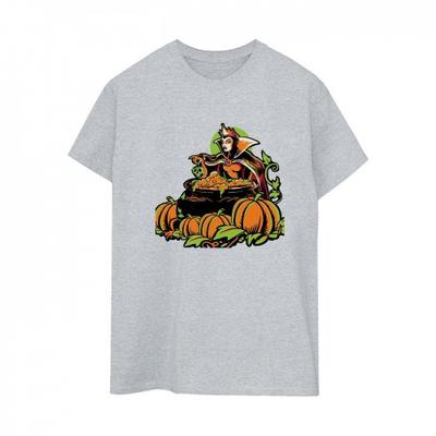 Womens/Ladies Evil Queen Villains Boyfriend Halloween T-Shirt