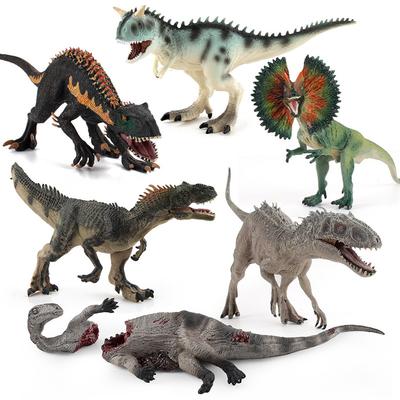 Tier Dinosaurier Welt Modell Dinosaurier Tyrannosaurus Dilophosaurus Mehrere Dinosaurier
