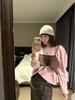 2026 Korean Style Spring T-shirt & Knit Camisole Two-Piece Women's Set